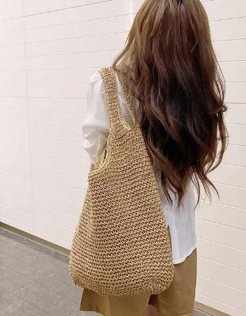 Large Straw Bag