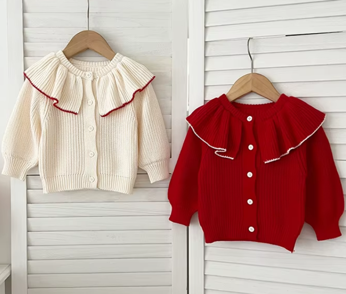 Collared Knit Cardigan