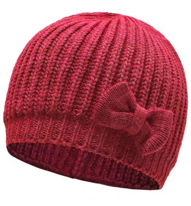 Bow Knitted Hat