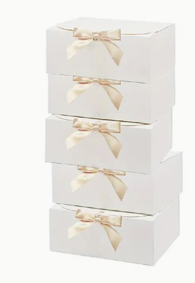White Gift Box - 5pack