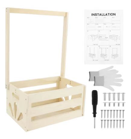 Wooden Baby Crate
