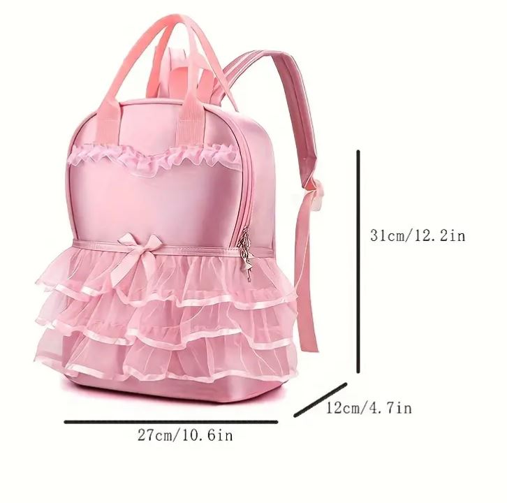 Pink Frill Backpack