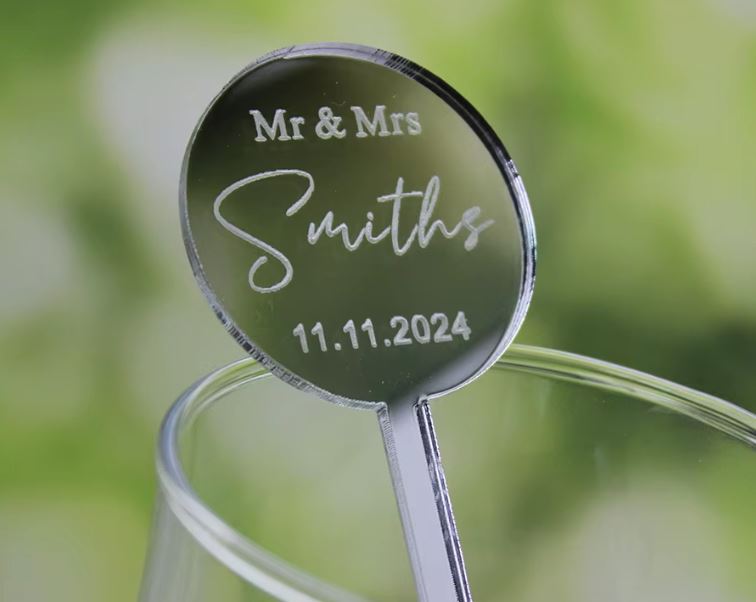 Personalised Drinks Stirrers