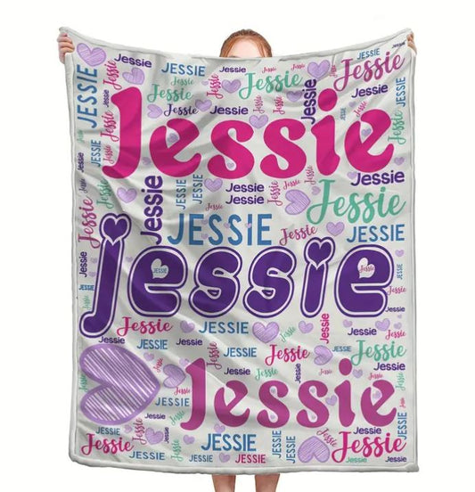 Style 2 Name Blanket