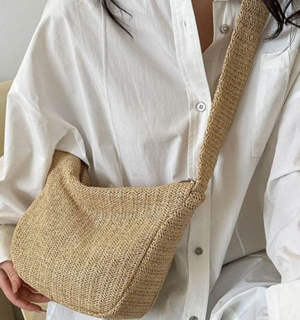 Straw Shoulder Bag