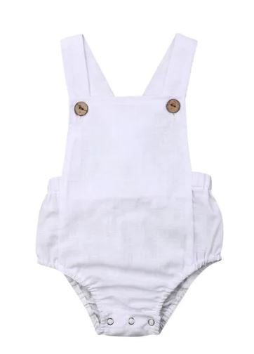 Plain Baby Romper
