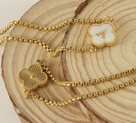 Adjustable Initial Bracelet