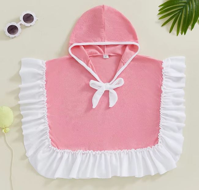 Frill Hooded Towel