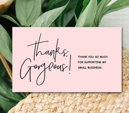 Thank you Card