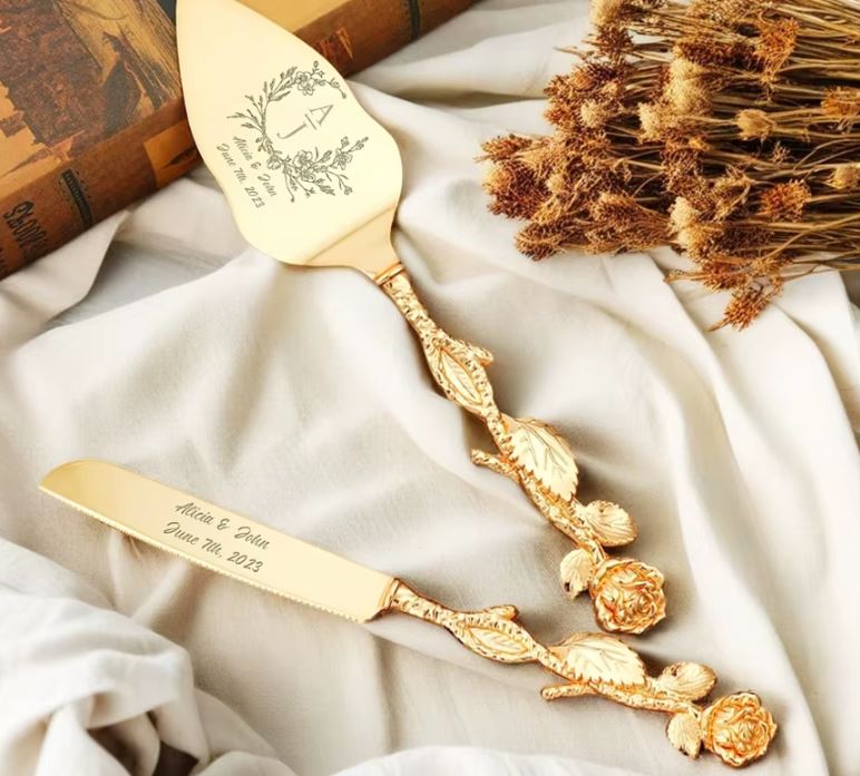 Wedding Cake Knife Set