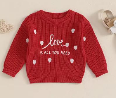 Love is all you need Knitted Jumper
