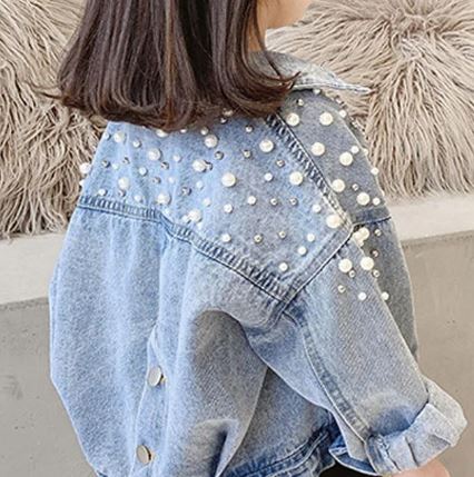 Children's Detailed Denim Jacket
