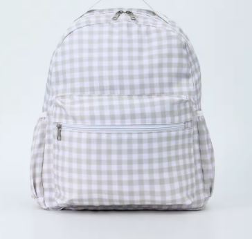 Plaid Backpack