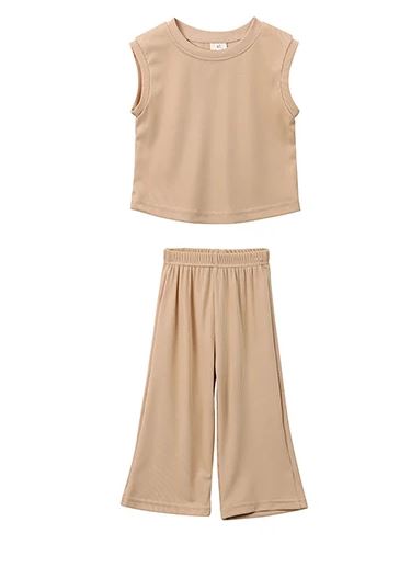 Kids Tales Ribbed Summer Set