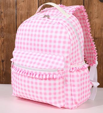 Plaid Backpack