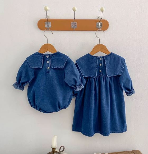 Denim Dress and Romper