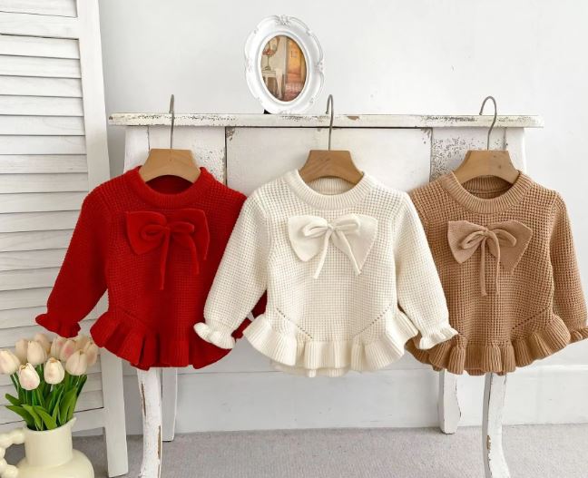 Bow Frill Jumper