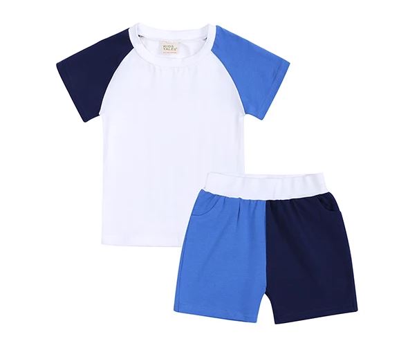 Adults Kids Tales Contrast Short Set