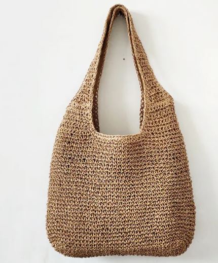 Large Straw Bag