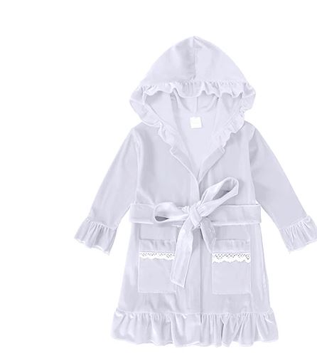 Velvet Girls Robe