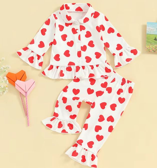 Love Heart Pyjamas