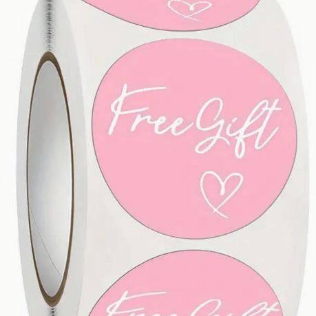 Free Gift Stickers
