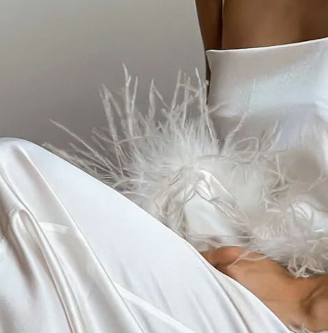 White Feather Pyjama