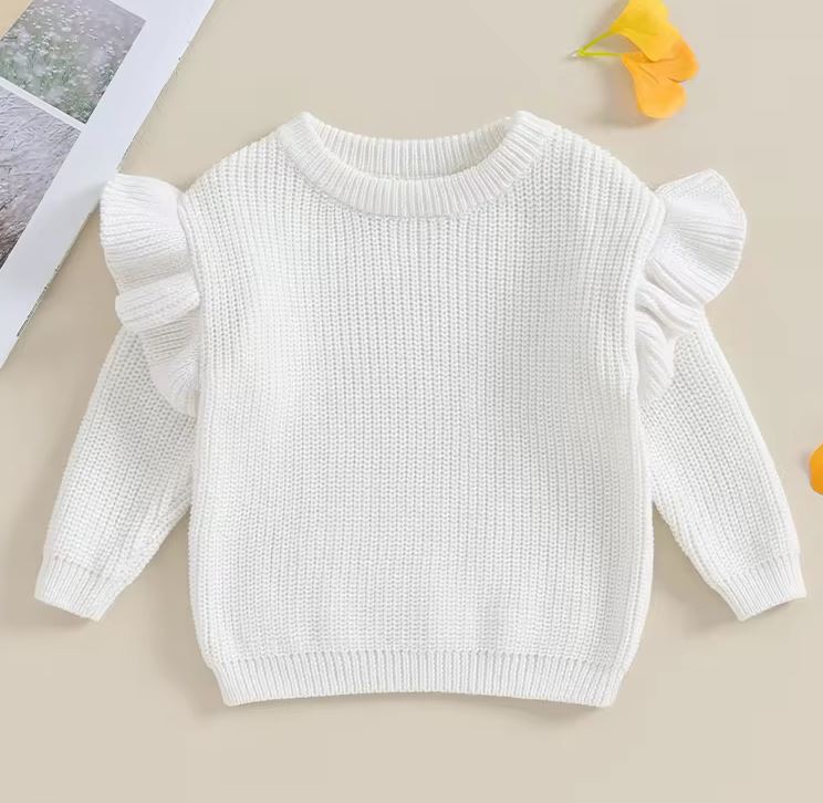 Frill Knitted Jumper