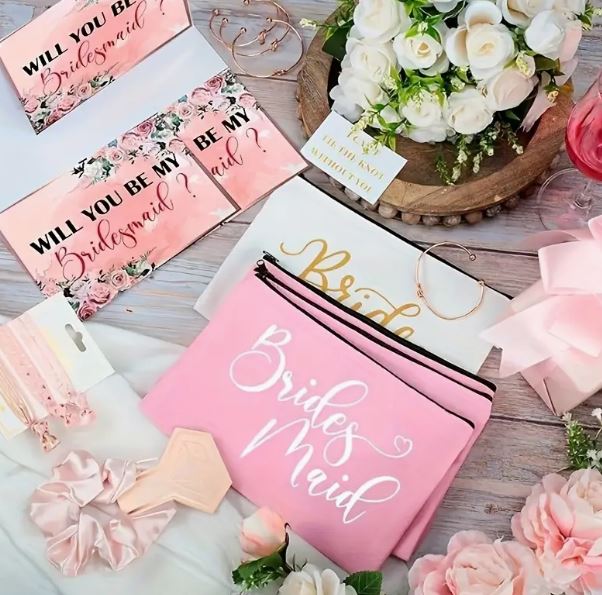 63pcs, Bridesmaid Proposal Gifts
