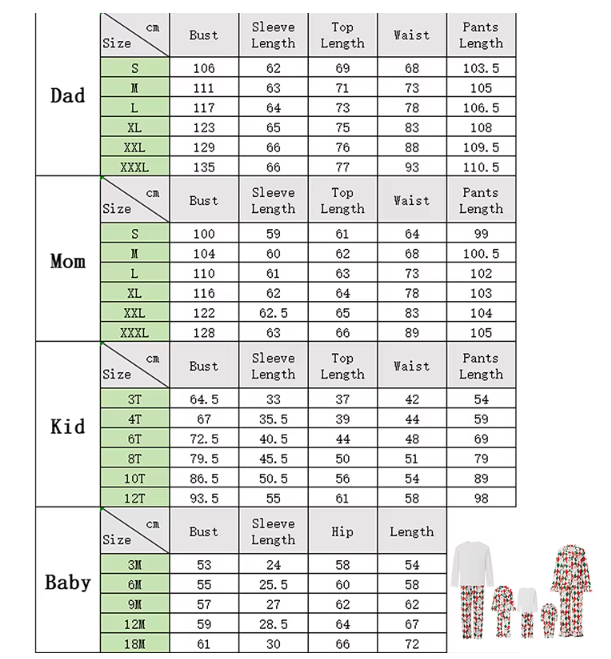 Family Christmas Pyjamas