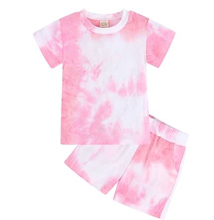 Kids Tales Tie-Dye Short Set