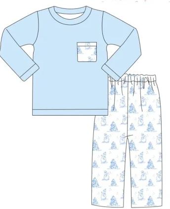 Snowman & Christmas Tree Design