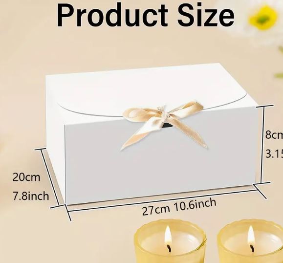 White Gift Box - 5pack