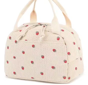 Corduroy Luch Bag