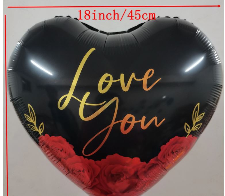 5 Piece Valentine Balloon Set