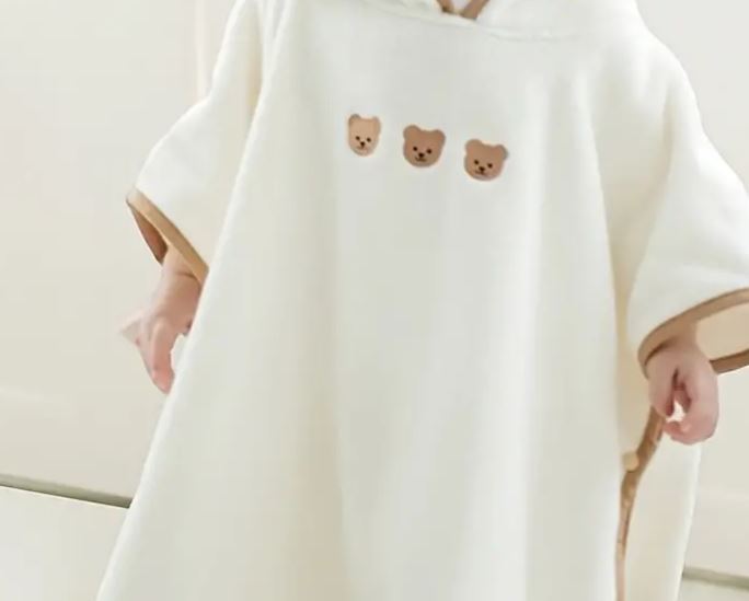 Bear Hooded Towel