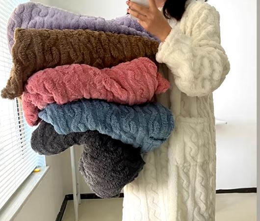 Fluffy Long Nightdress