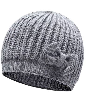 Bow Knitted Hat