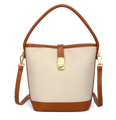 PU Buckle Crossover Bag