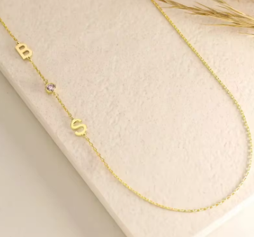 Personalised Birth Stone Necklace