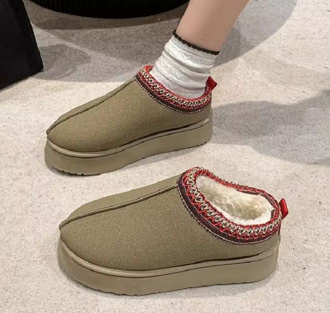Suede Slip on