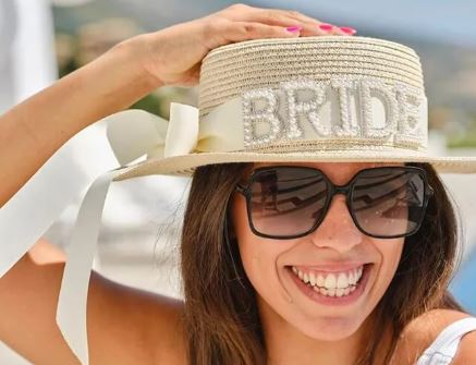 Bride Straw Hat
