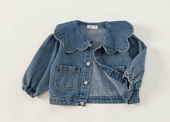 Collar Denim Jacket