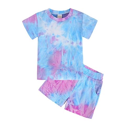Kids Tales Tie-Dye Short Set