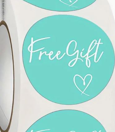 Free Gift Stickers