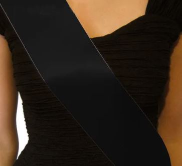 Blank Sash - Pack of 10