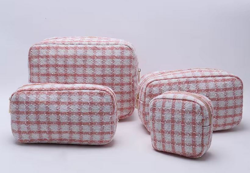 Plaid Cosmetic Bags