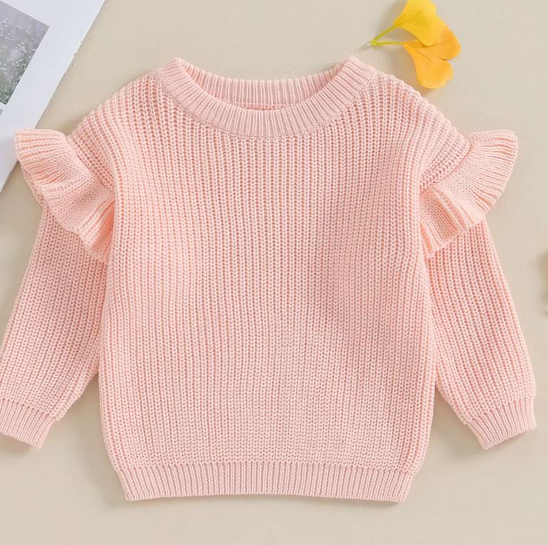 Frill Knitted Jumper