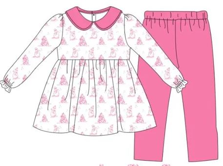 Snowman & Christmas Tree Design