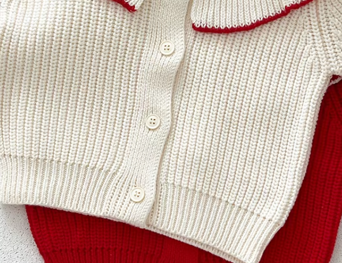 Collared Knit Cardigan